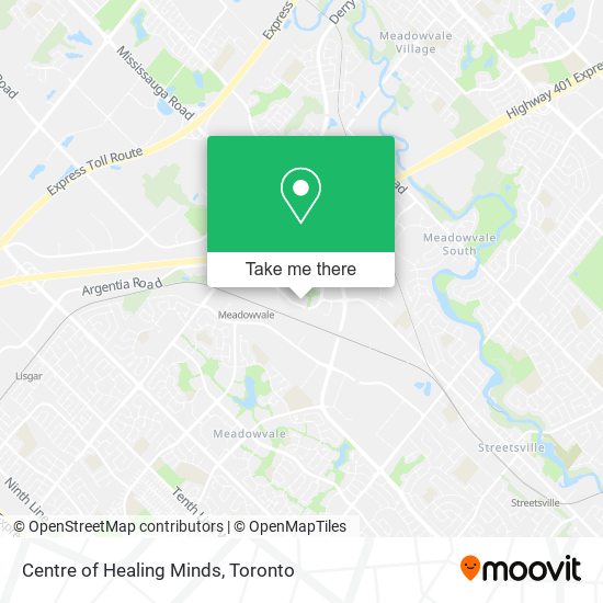 Centre of Healing Minds plan