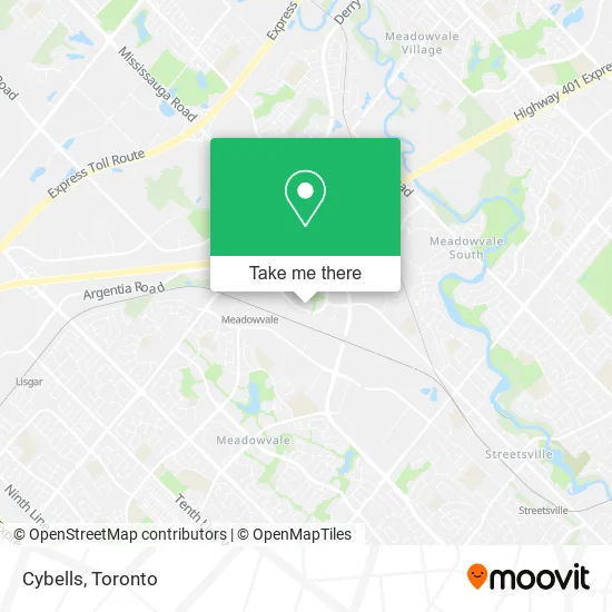 Cybells map