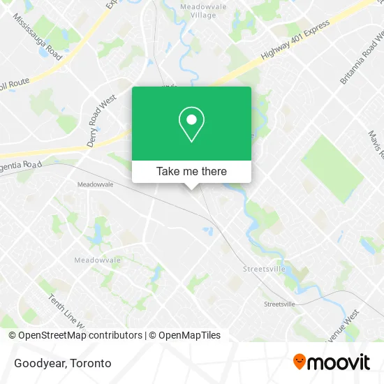 Goodyear map