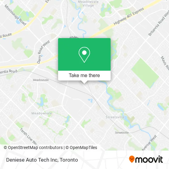 Deniese Auto Tech Inc map