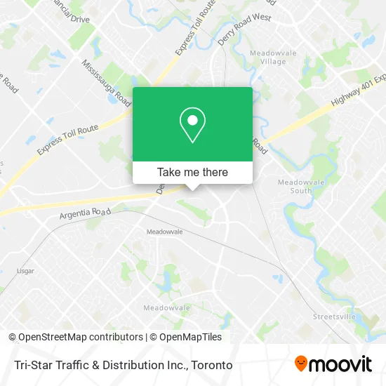 Tri-Star Traffic & Distribution Inc. map
