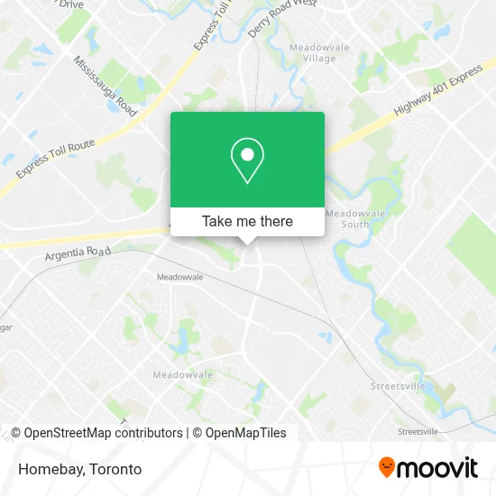 Homebay map