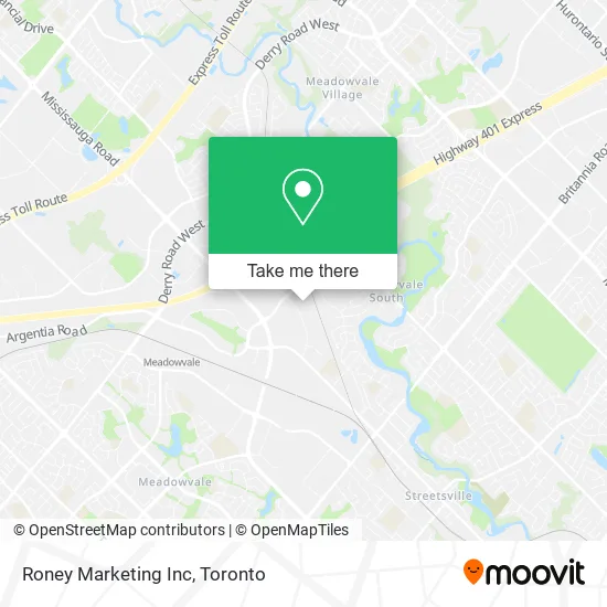 Roney Marketing Inc map