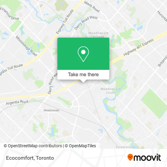 Ecocomfort map