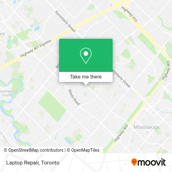 Laptop Repair map