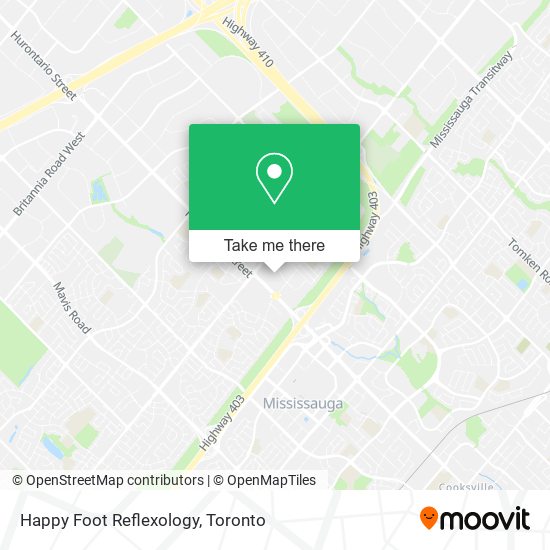 Happy Foot Reflexology map