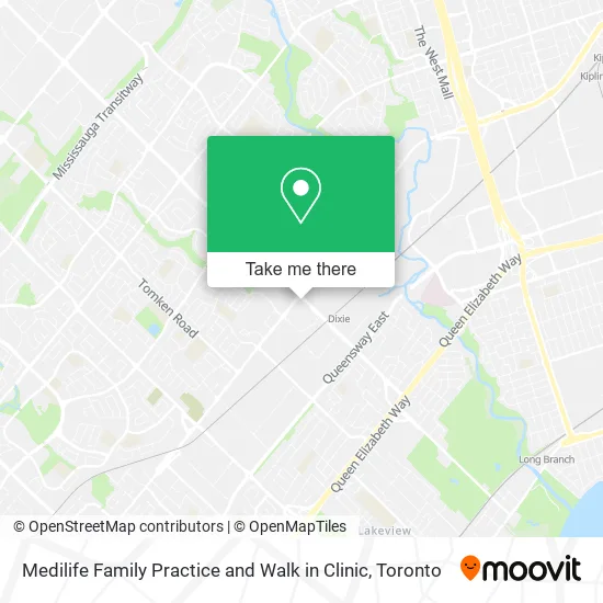 Medilife Family Practice and Walk in Clinic map