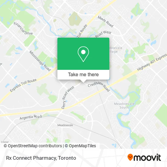 Rx Connect Pharmacy map