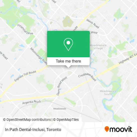 In Path Dental-Inclusi map