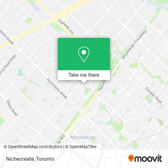Nichecreate map