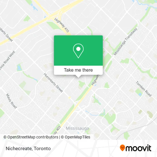 Nichecreate map