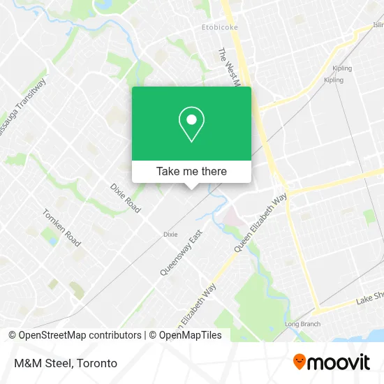 M&M Steel map