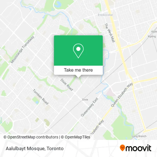 Aalulbayt Mosque map