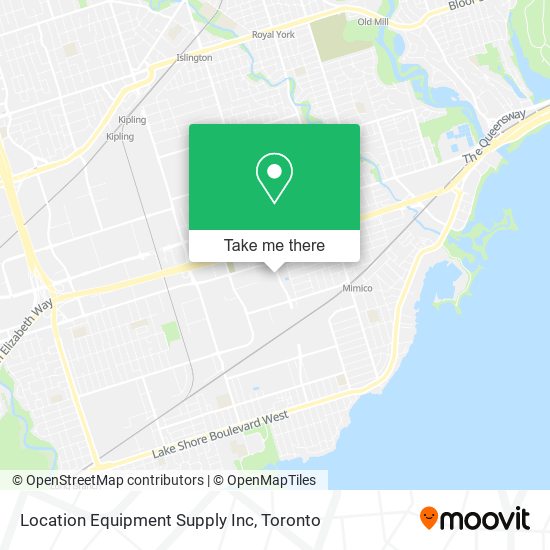 Location Equipment Supply Inc map
