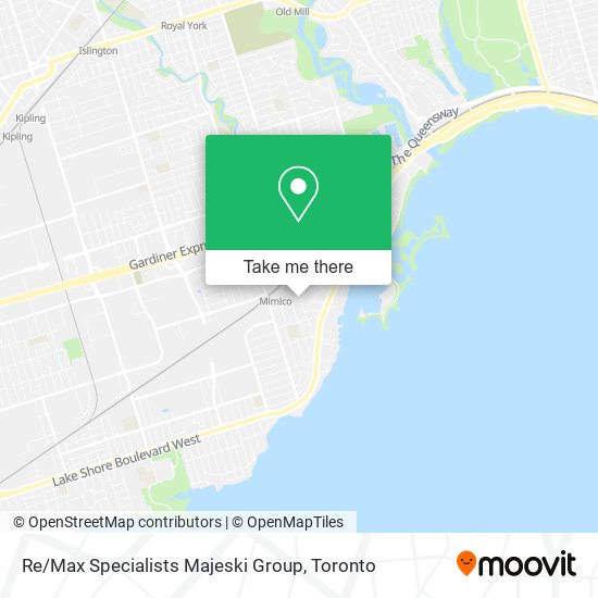 Re / Max Specialists Majeski Group map