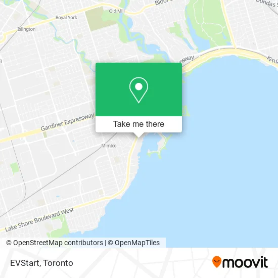 EVStart map