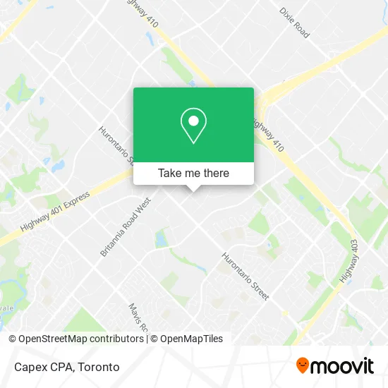Capex CPA map