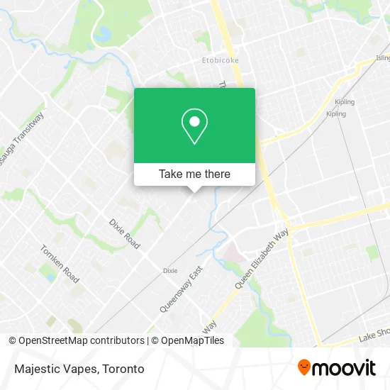 Majestic Vapes map