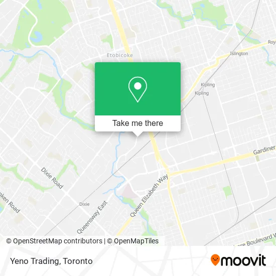 Yeno Trading map