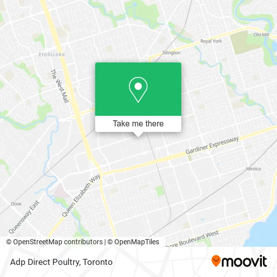 Adp Direct Poultry map