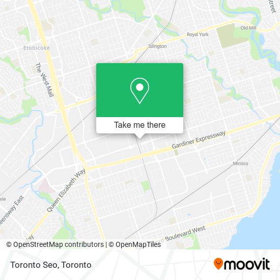 Toronto Seo map