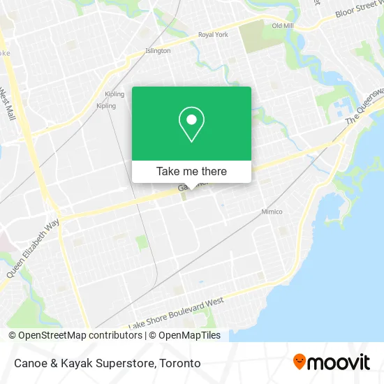 Canoe & Kayak Superstore map