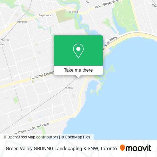 Green Valley GRDNNG Landscaping & SNW map