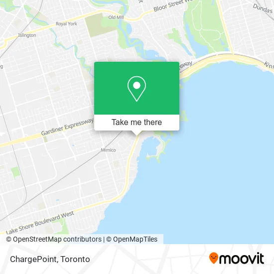 ChargePoint map