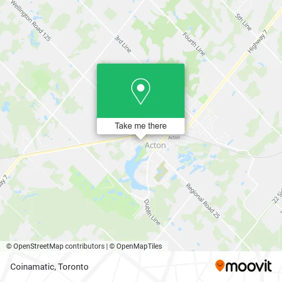 Coinamatic map