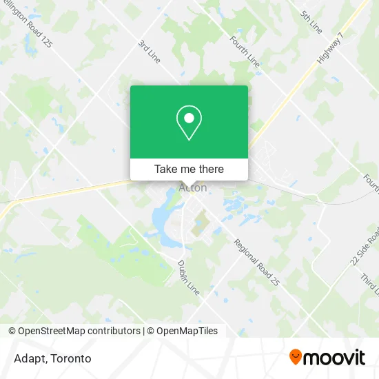 Adapt map