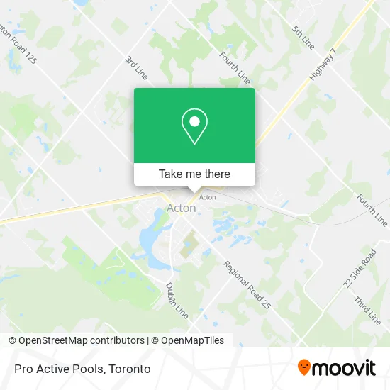 Pro Active Pools map