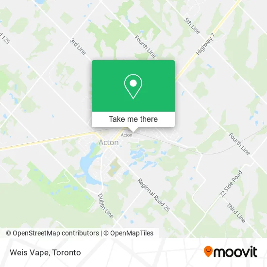 Weis Vape map