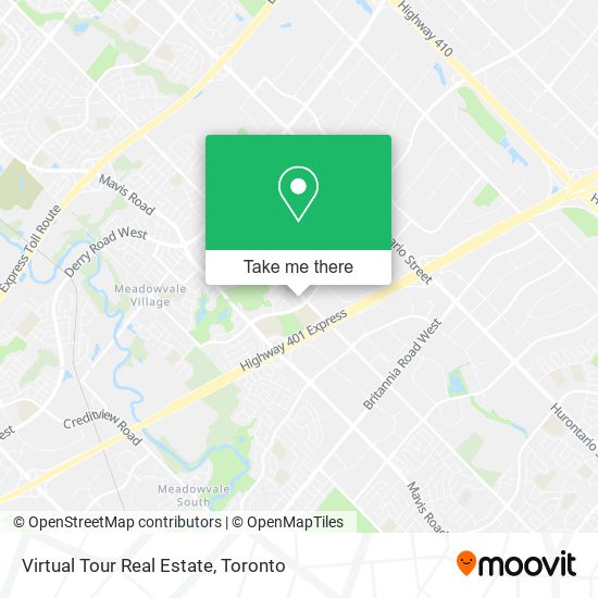 Virtual Tour Real Estate map