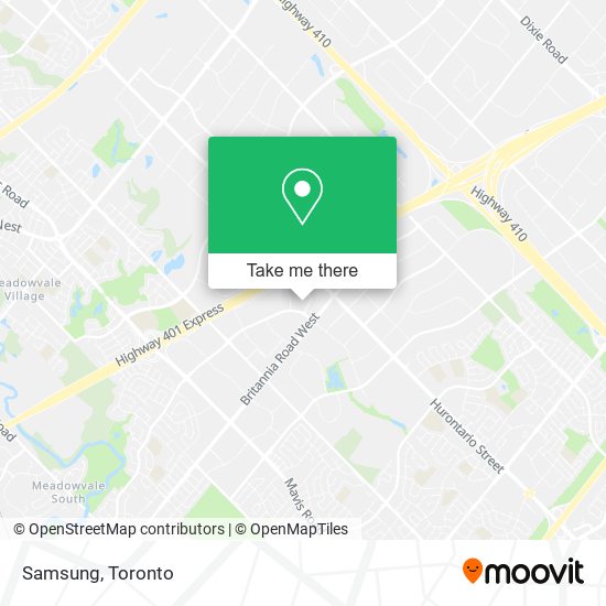 Samsung map