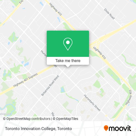 Toronto Innovation College plan