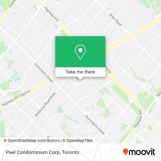 Peel Condominium Corp plan