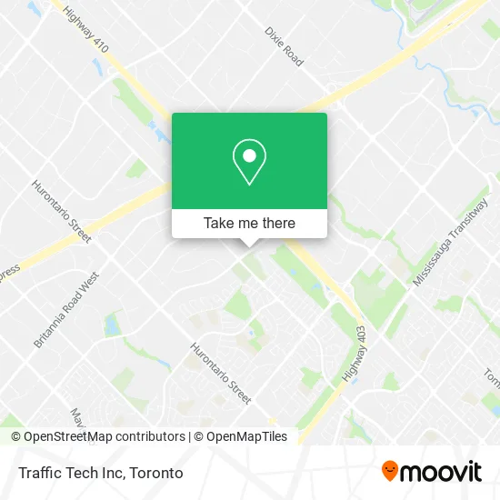 Traffic Tech Inc map