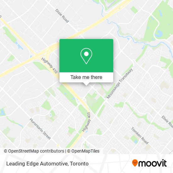 Leading Edge Automotive map