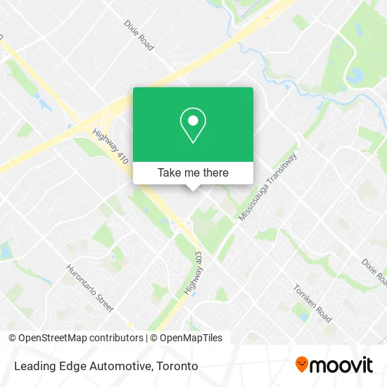 Leading Edge Automotive map