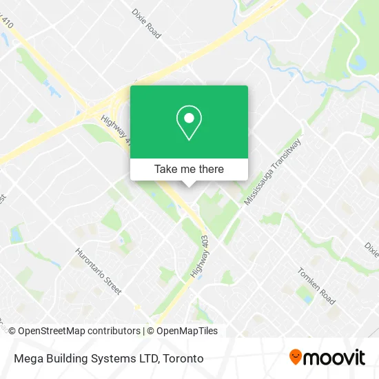 Mega Building Systems LTD map