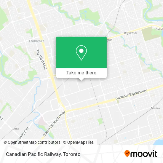 Canadian Pacific Railway map