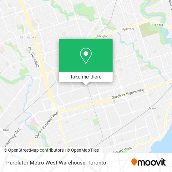 Purolator Metro West Warehouse plan