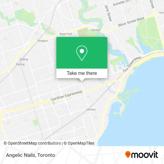 Angelic Nails map