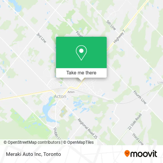 Meraki Auto Inc map