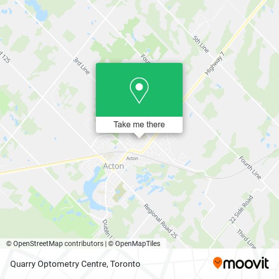 Quarry Optometry Centre map