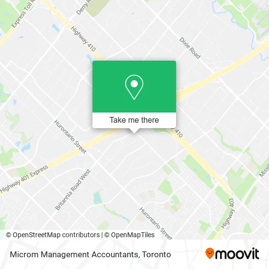 Microm Management Accountants map