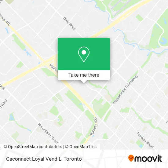 Caconnect Loyal Vend L map