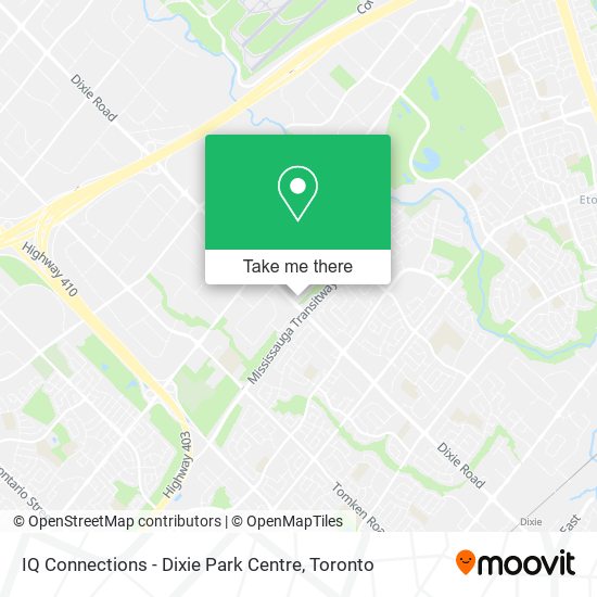 IQ Connections - Dixie Park Centre map