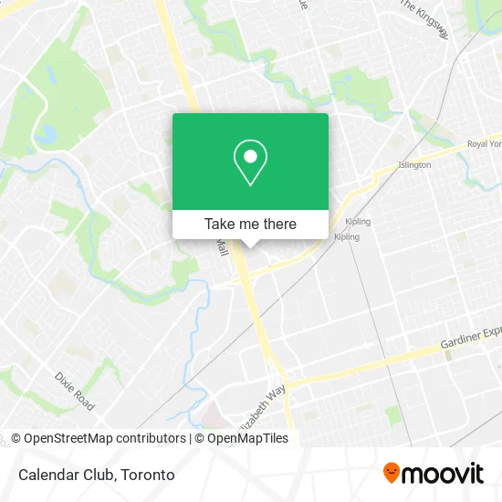 Calendar Club map
