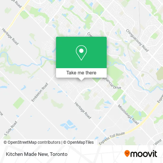 Kitchen Made New map